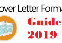 Cover Letter Format 2019