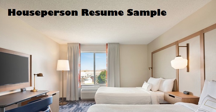 Houseperson-Resume-Sample-Page-Image