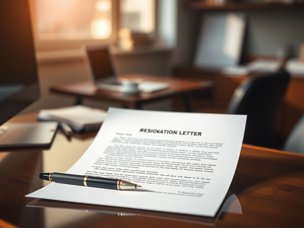Resignation Letter Due to Medical Reasons - Sample - CLR