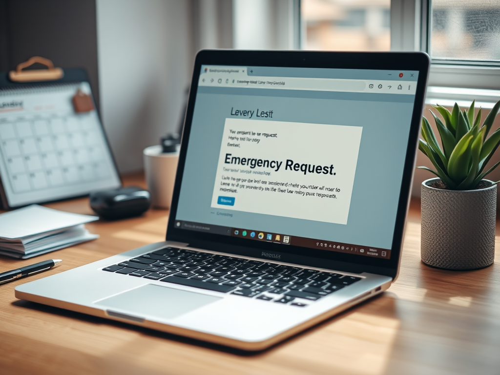 Emergency Leave Request for Tomorrow: 5 Samples & Tips - CLR